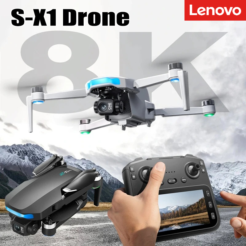 Drone E88Pro Rc 4K - Lenovo S-X1 Drone 8K HD Professional