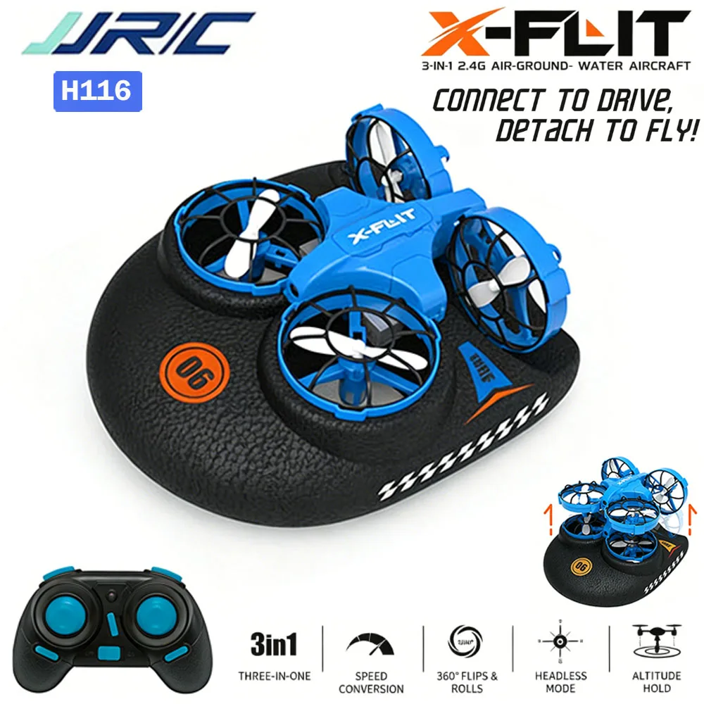 Drone Aircraft Jjrc - 3in1 Mini Drone H101 H116 Sea