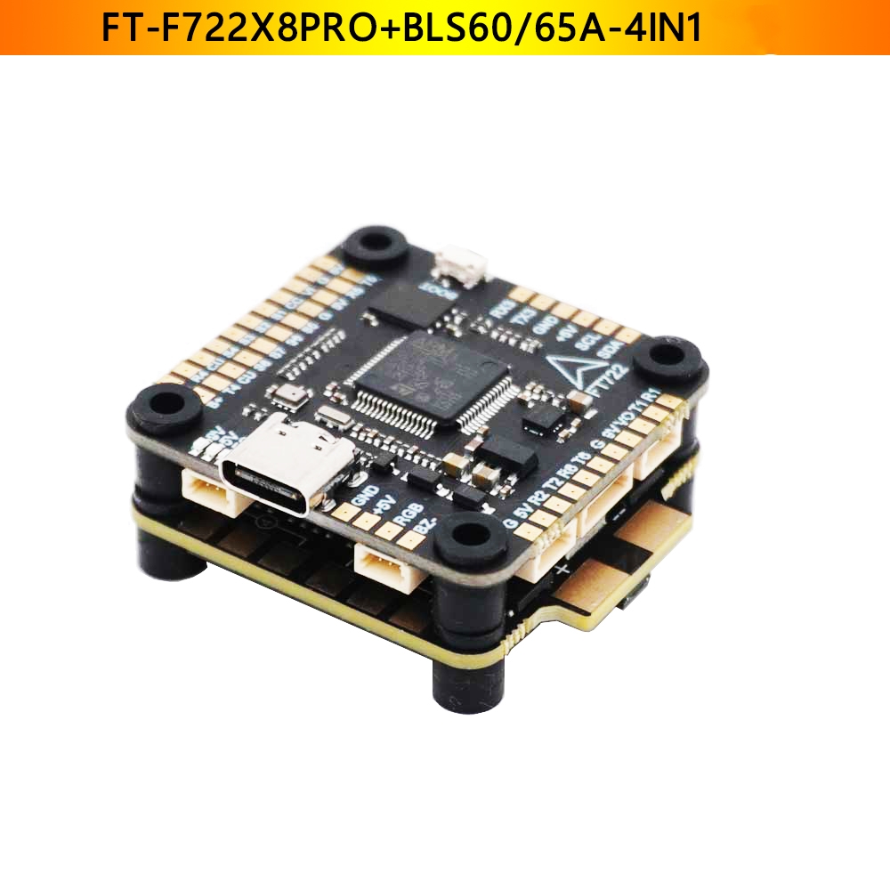 Esc 4In1 Brushless - 60A BLHELI_S 4IN1 3-6S Brushless ESC