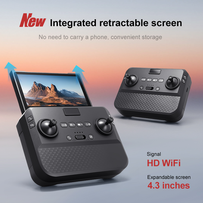 Brushless Screen Drone With Du - Drone Rc Folding review and price