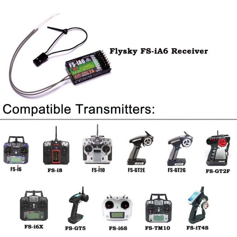 Flysky FS-IA6 Receiver 6CH Dua - Drone Rc Racing review and price