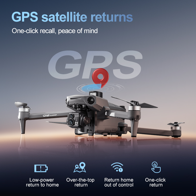D12 Professional GPS Drones 8K - Drone Aircraft Jjrc review and price