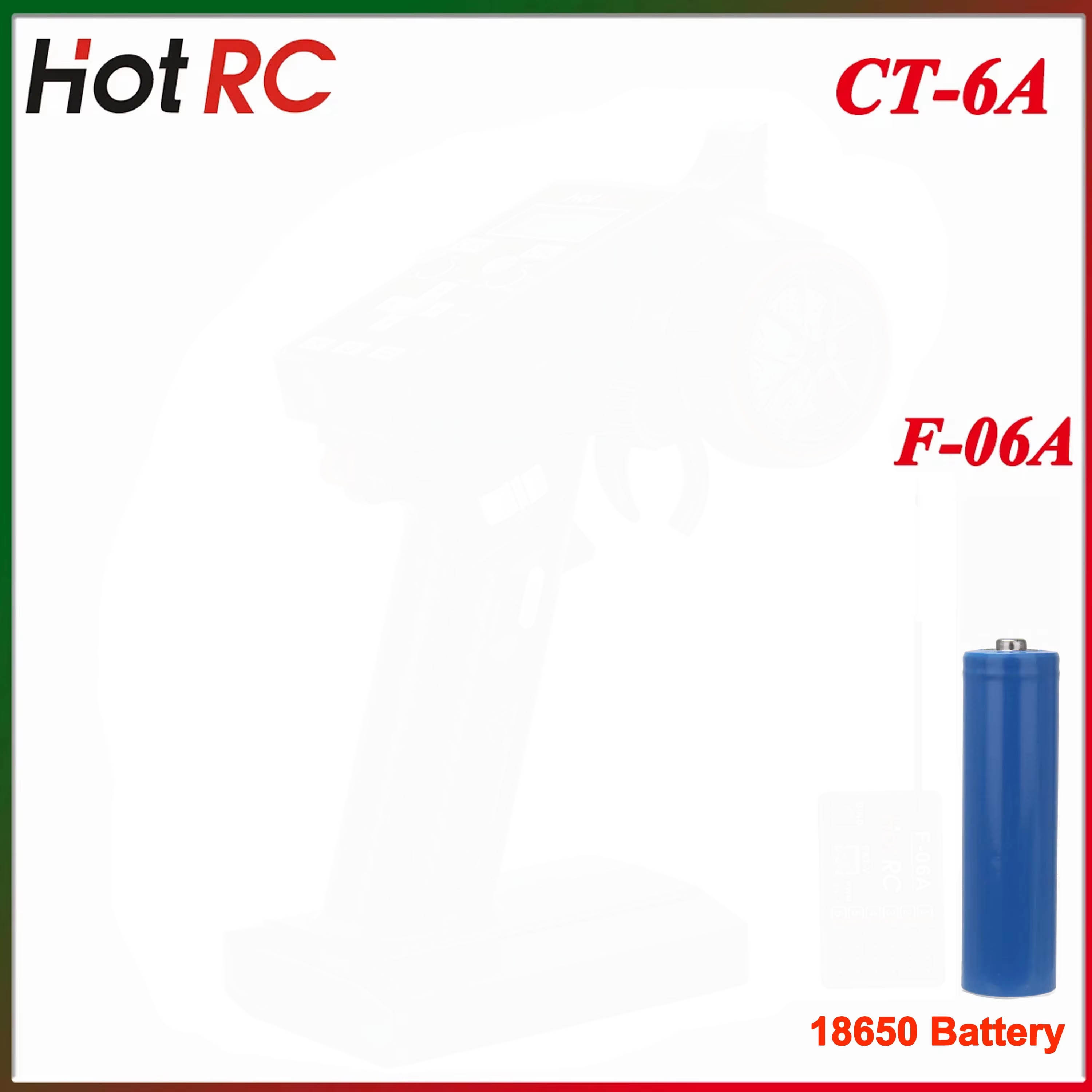 HotRC CT-6A 2.4G 6CH 6 Channel - Drone Rc Transmitter And Receiver review and price