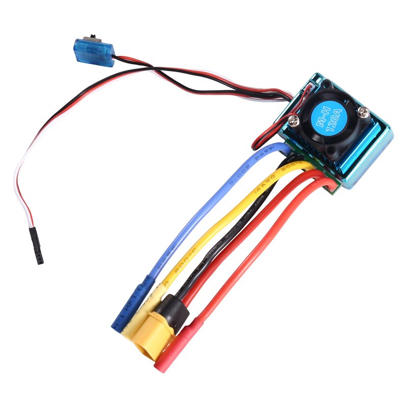 WOWFU-120A Brushless ESC Speed - Rc Boat Brushless Motor review and price
