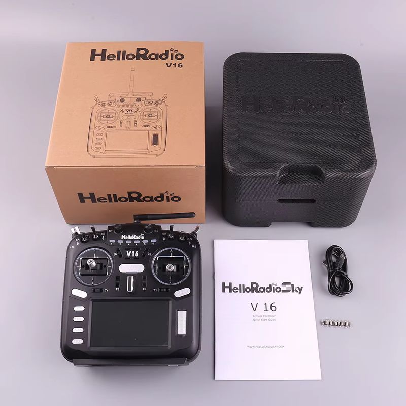 HelloRadio V16 MAX 6CH RC Tran - Drone Motion Rc review and price