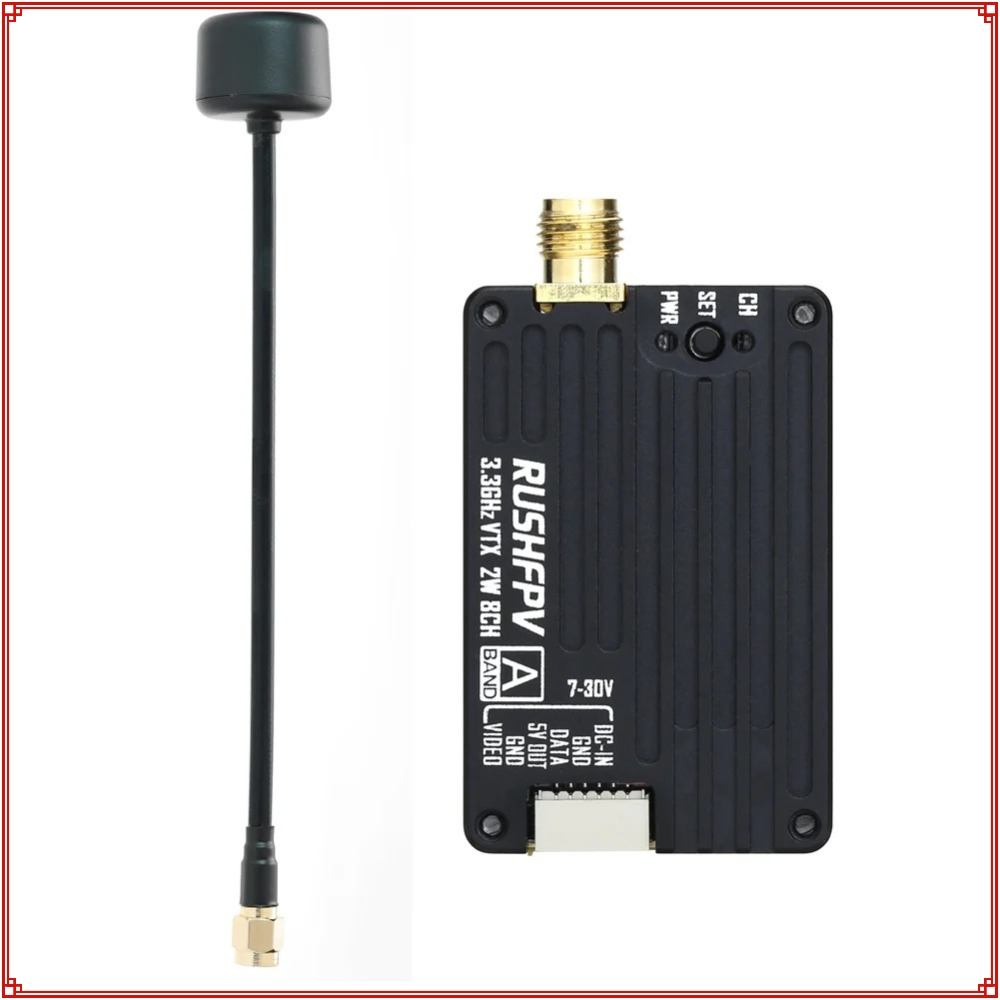 2026 New RUSHFPV 3.3G 2W VTX T - Drone Rc Transmitter And Receiver review and price