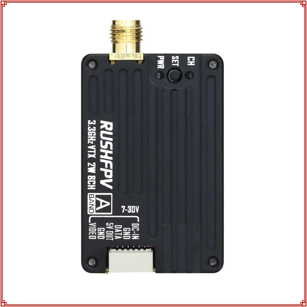 2026 New RUSHFPV 3.3G 2W VTX T - Drone Rc Transmitter And Receiver review and price