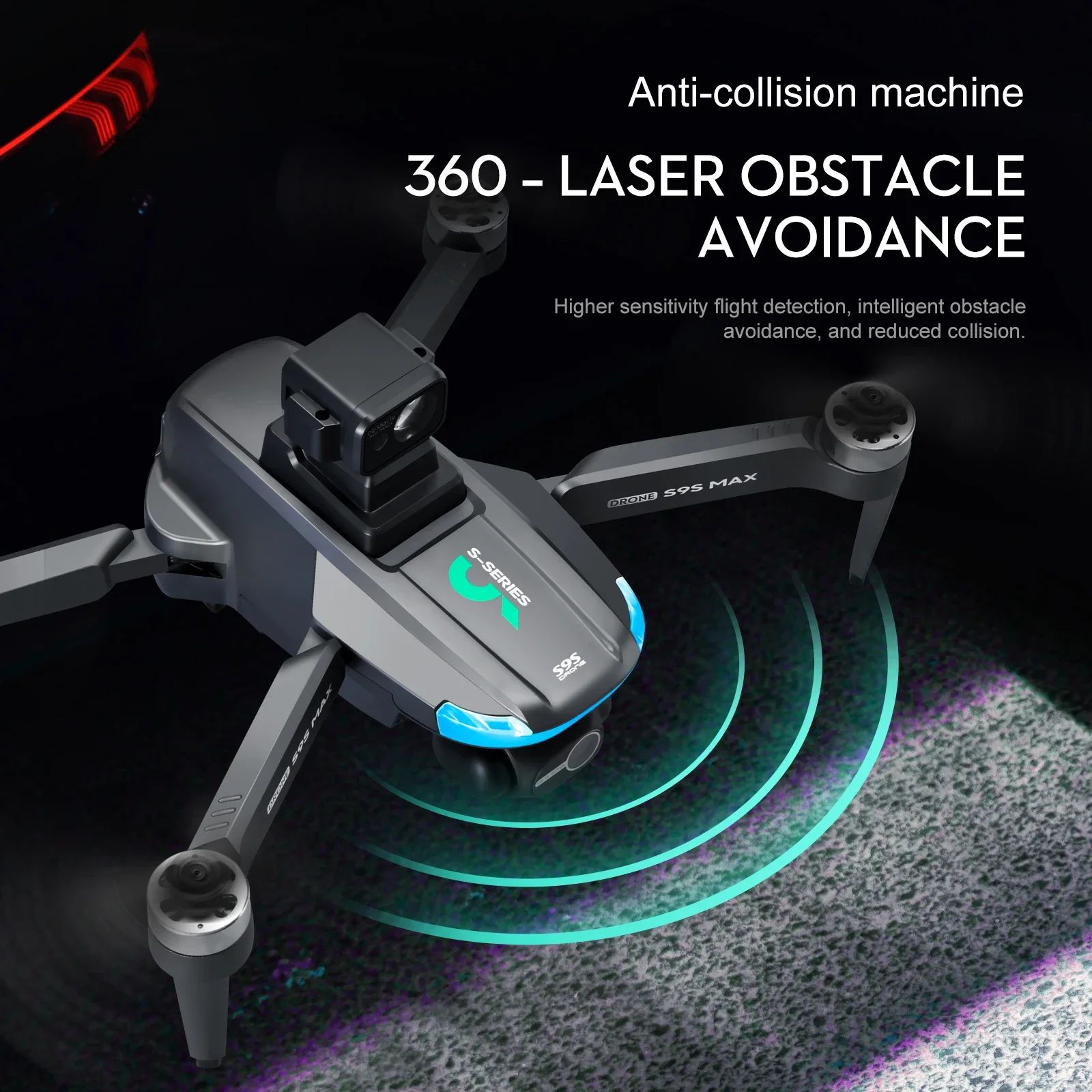 NEW S9S MAX MINI Drone 4K 2-Ax - Drone E88Pro Rc 4K review and price
