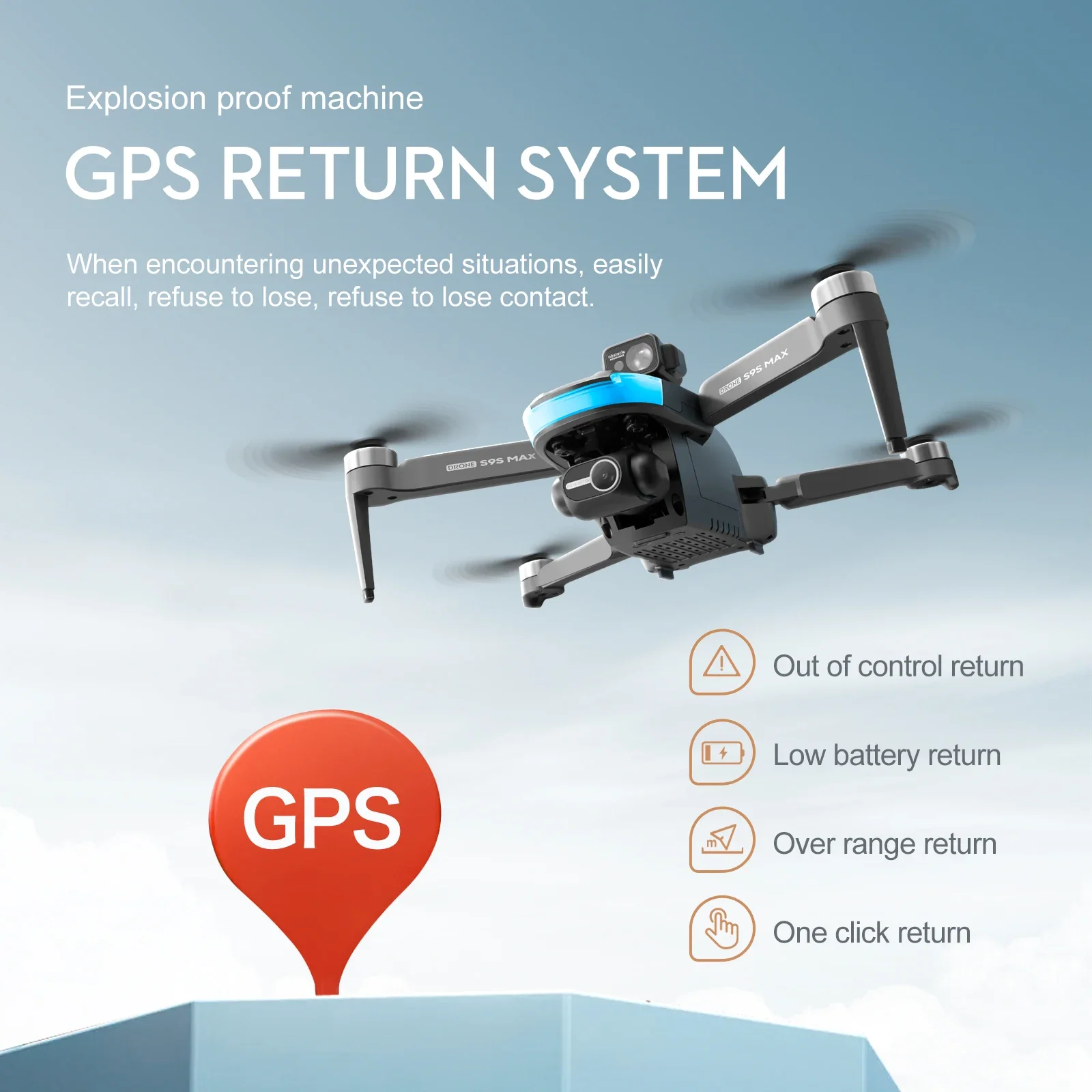 NEW S9S MAX MINI Drone 4K 2-Ax - Drone E88Pro Rc 4K review and price