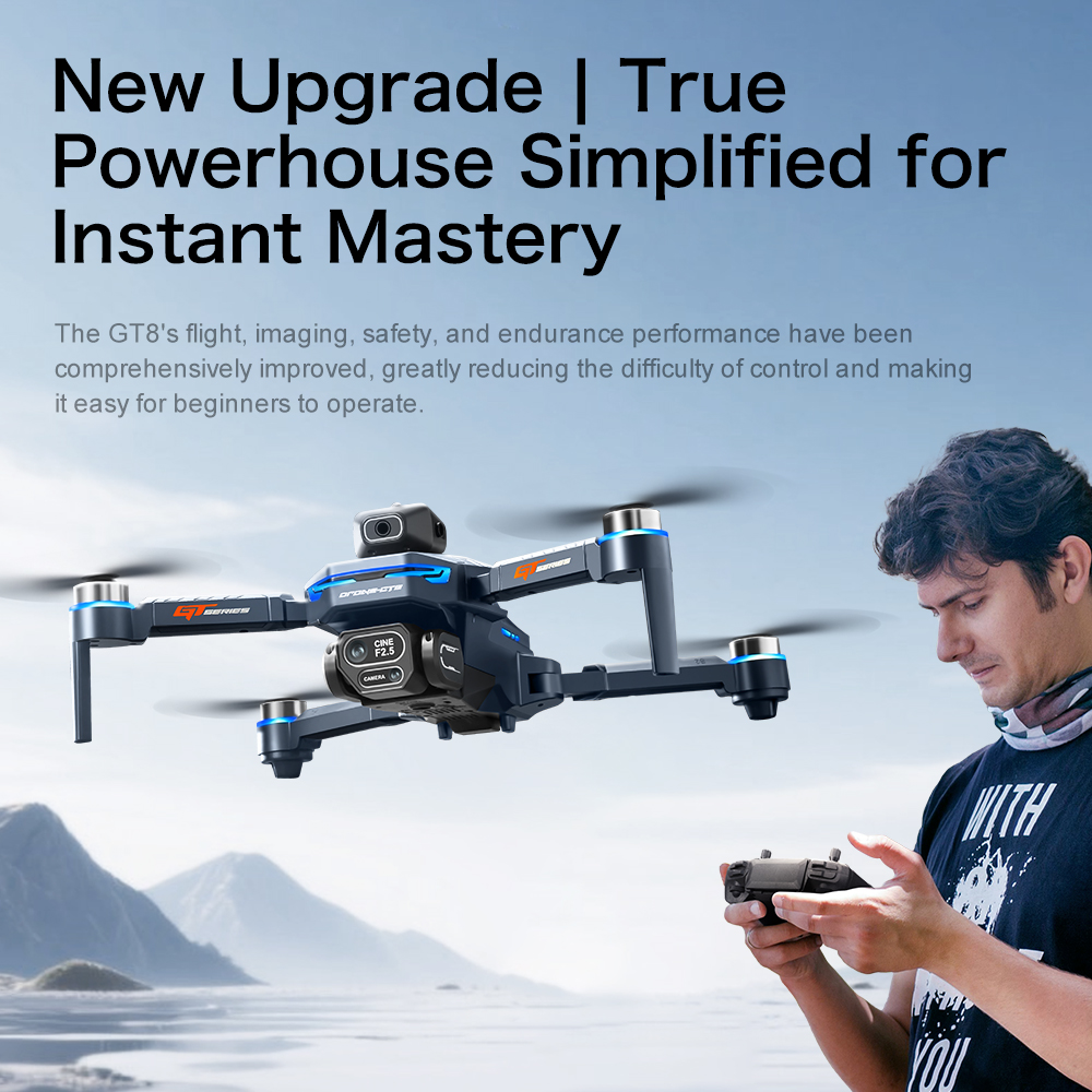 Lenovo GT8 Drone 8K Profession - Drone E88Pro Rc 4K review and price