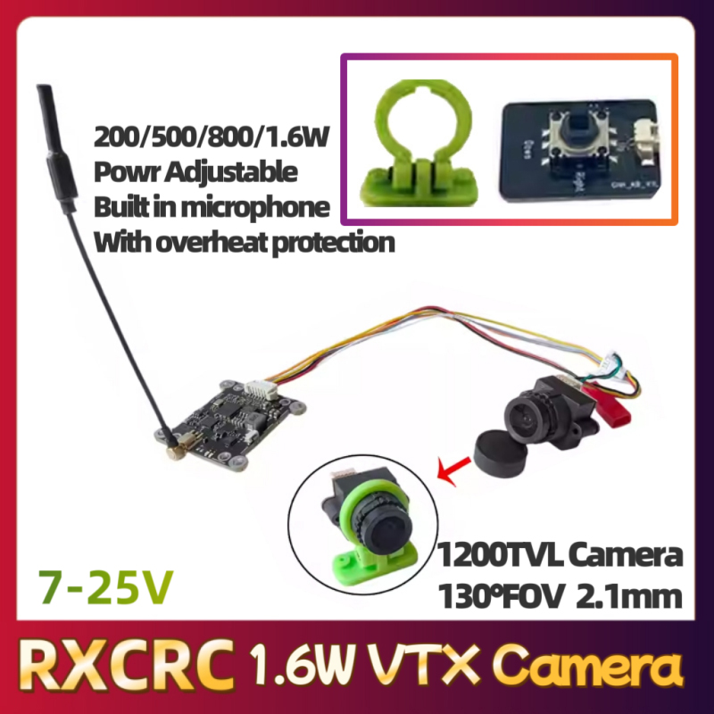 RXCRC 5.8G Module 48CH 1.6W VT - Drone Rc Transmitter And Receiver review and price