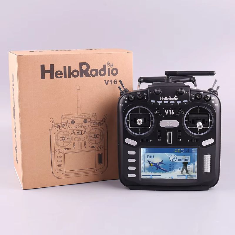 HelloRadio V16 MAX 6CH RC Tran - Drone Motion Rc review and price