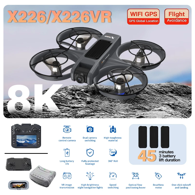 Lenovo X226 X226VR RC Drone 8K - Drone Rc X226 review and price