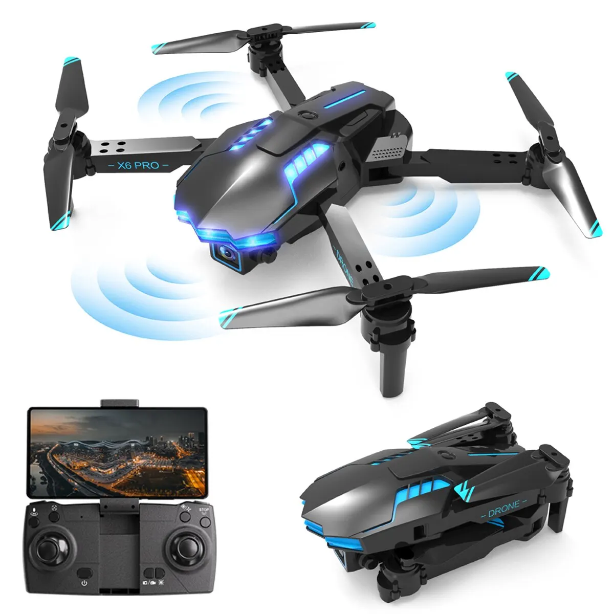 KBDFA X6 PRO Drone With Camera - Drone E88Pro Rc 4K review and price