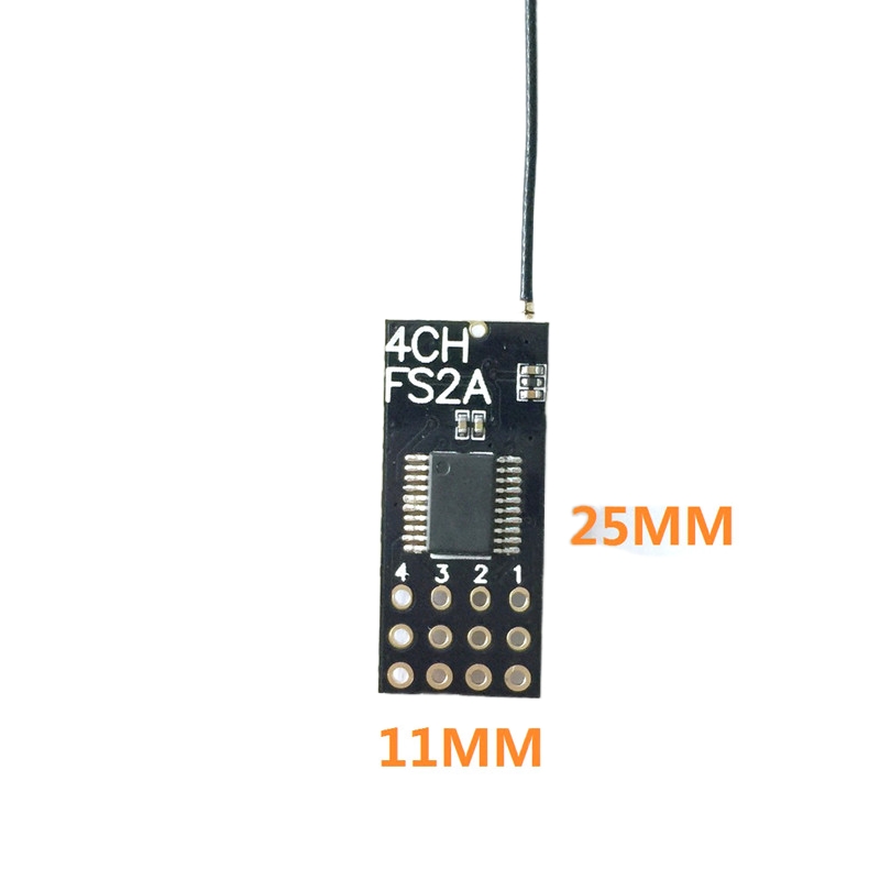 Flysky FS2A Mini Receiver 4CH  - Drone Rc Battery review and price