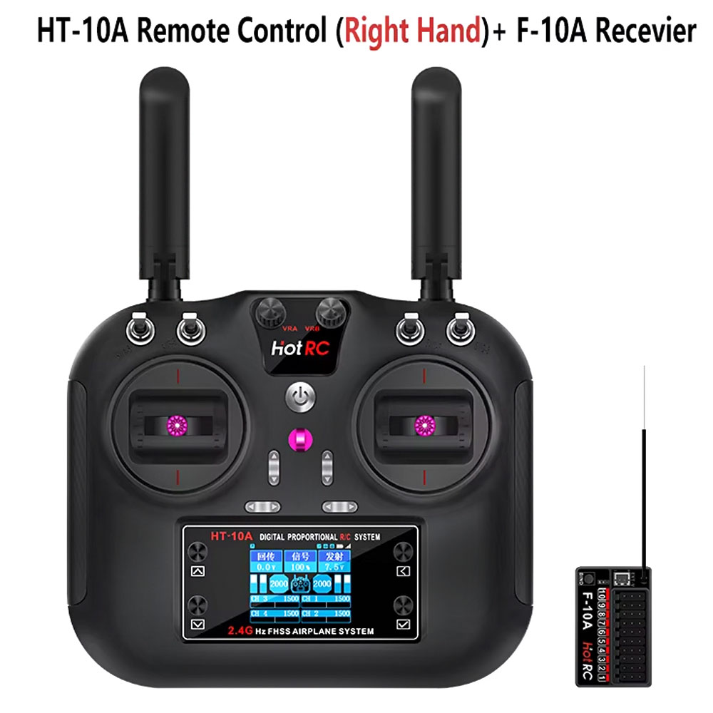Hotrc HT-10A 2.4G 10CH Transmi - Drone Rc Transmitter And Receiver review and price