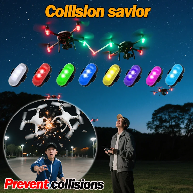 LED Aircraft Strobe Lights 1-1 - Drone Aircraft Jjrc review and price