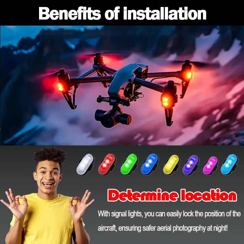 LED Aircraft Strobe Lights 1-1 - Drone Aircraft Jjrc review and price