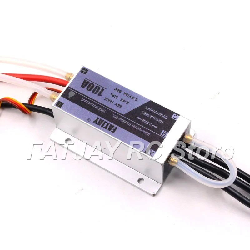 FATJAY 100A Brushless Electron - Rc Boat Brushless Motor review and price