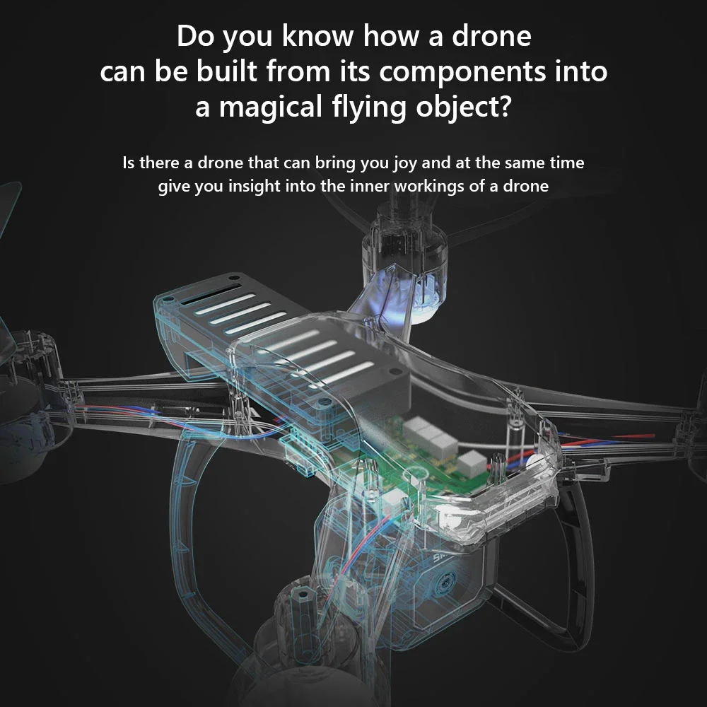 JJRC H108 DIY Teaching Assembl - Drone Aircraft Jjrc review and price
