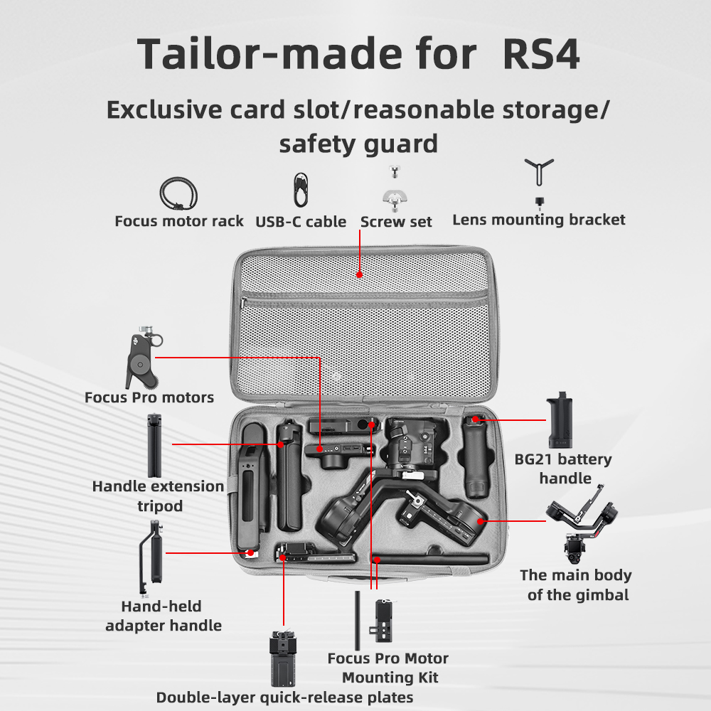 Storage Bag for DJI RS4 Carryi - Drone Carrying Bag review and price