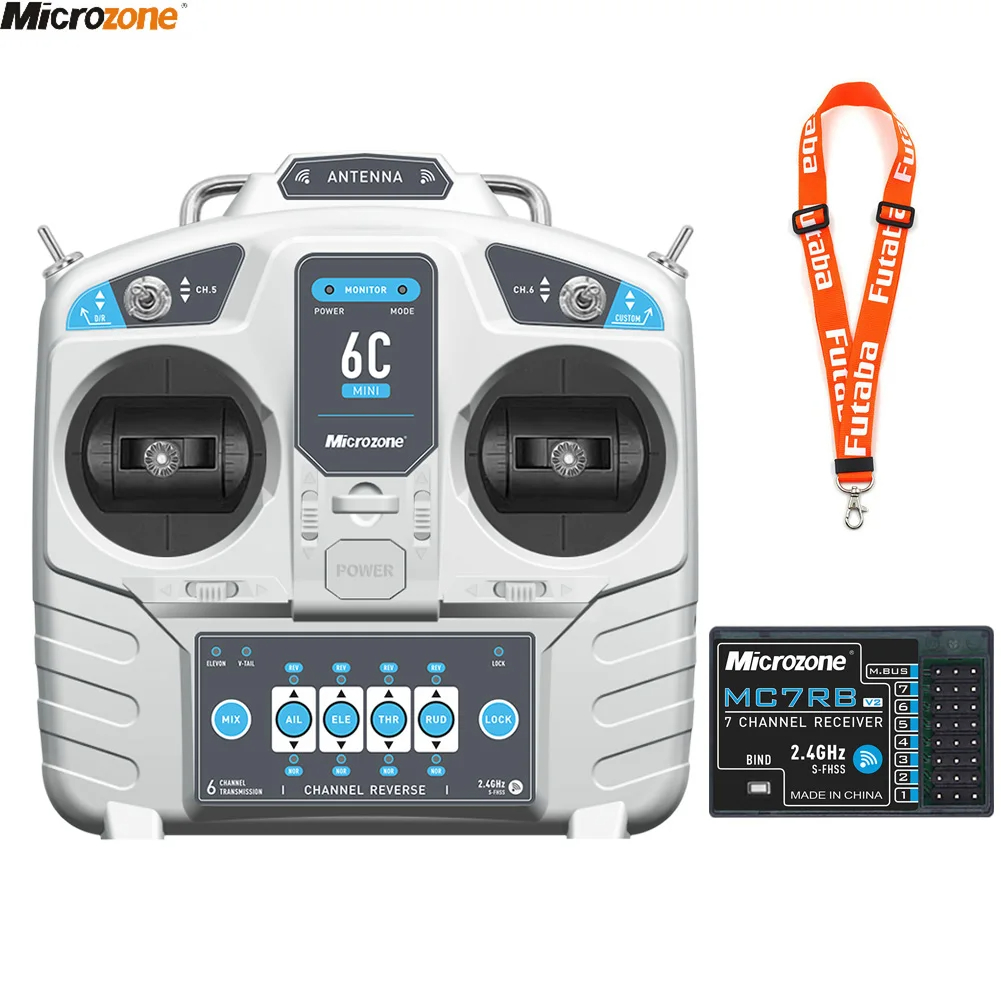 MicroZone MC6C Mini V2 2.4G 6C - Drone Rc Transmitter And Receiver review and price