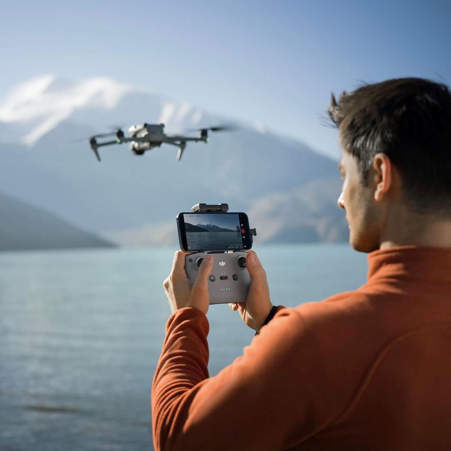 DJI Air 3S Fly More Combo (RC- - Drone Rc N3 3 Batteries review and price