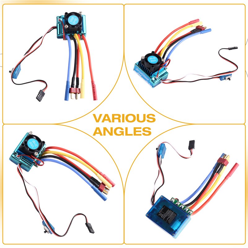 MACH-60A Brushless ESC Speed C - Rc Boat Brushless Motor review and price