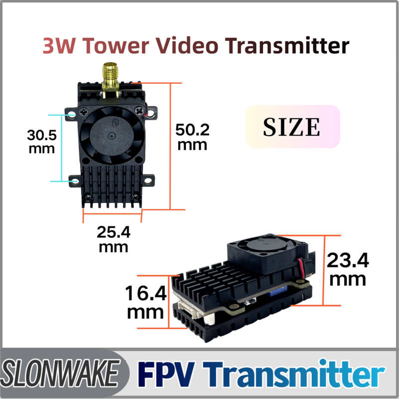 SLONWAKE 5.8G 3000mW Simulatio - Drone Rc Transmitter And Receiver review and price