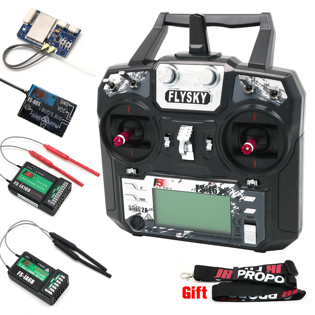 FLYSKY FS-i6X FS i6X 10CH 2.4G - Drone Rc Transmitter And Receiver review and price