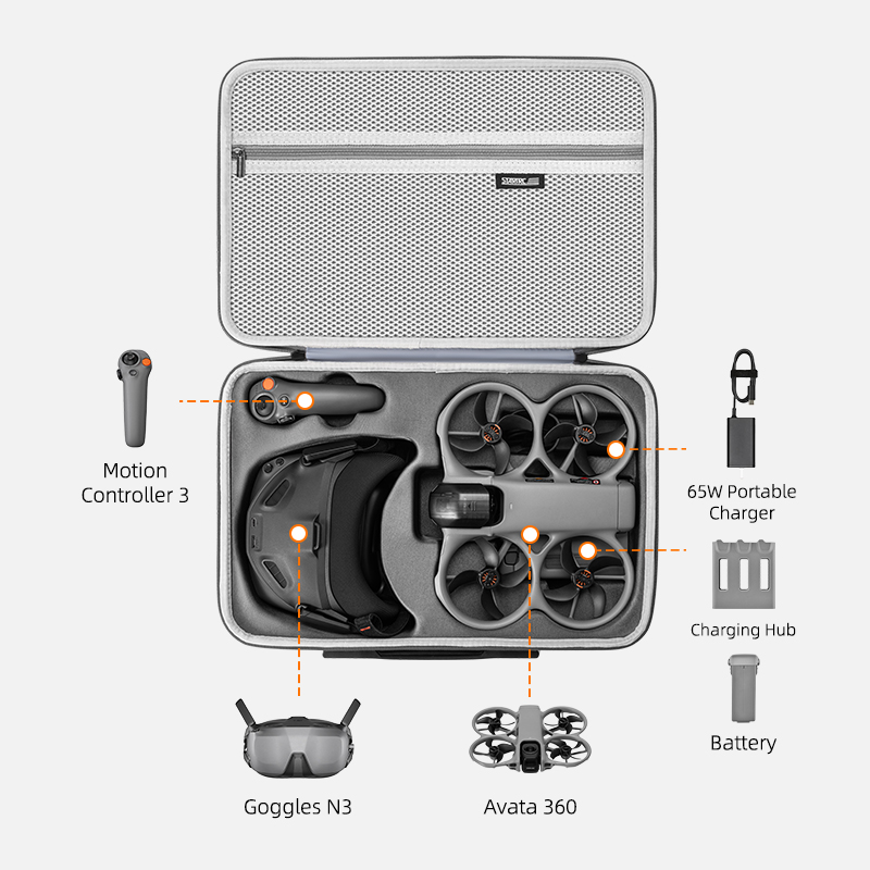 Portable Crossbody Pu Storage  - Drone Motion Rc review and price