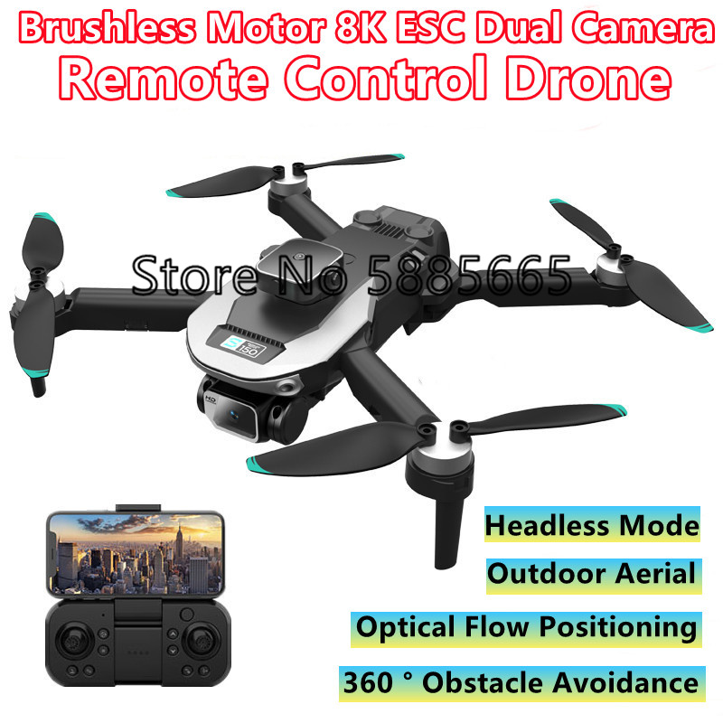 Smart Obstacle Avoidance Brush - Drone Smart Rc Foldable review and price