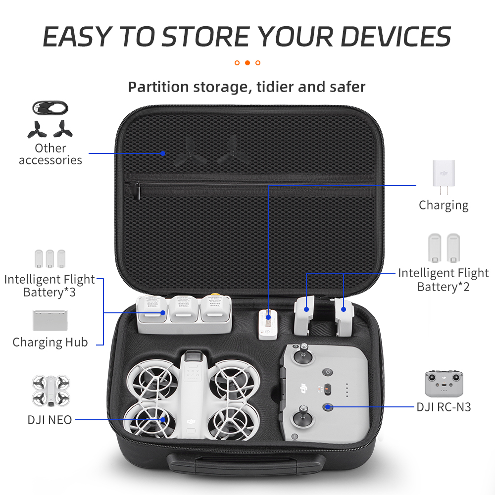 XFJI Carrying Case Compatible  - Drone Carrying Bag review and price